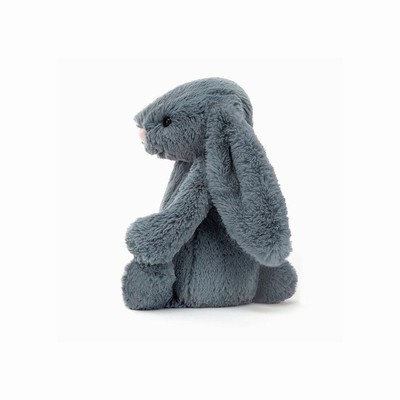 Jellycat Bashful Dusky Blue Konijn | LZ8251647